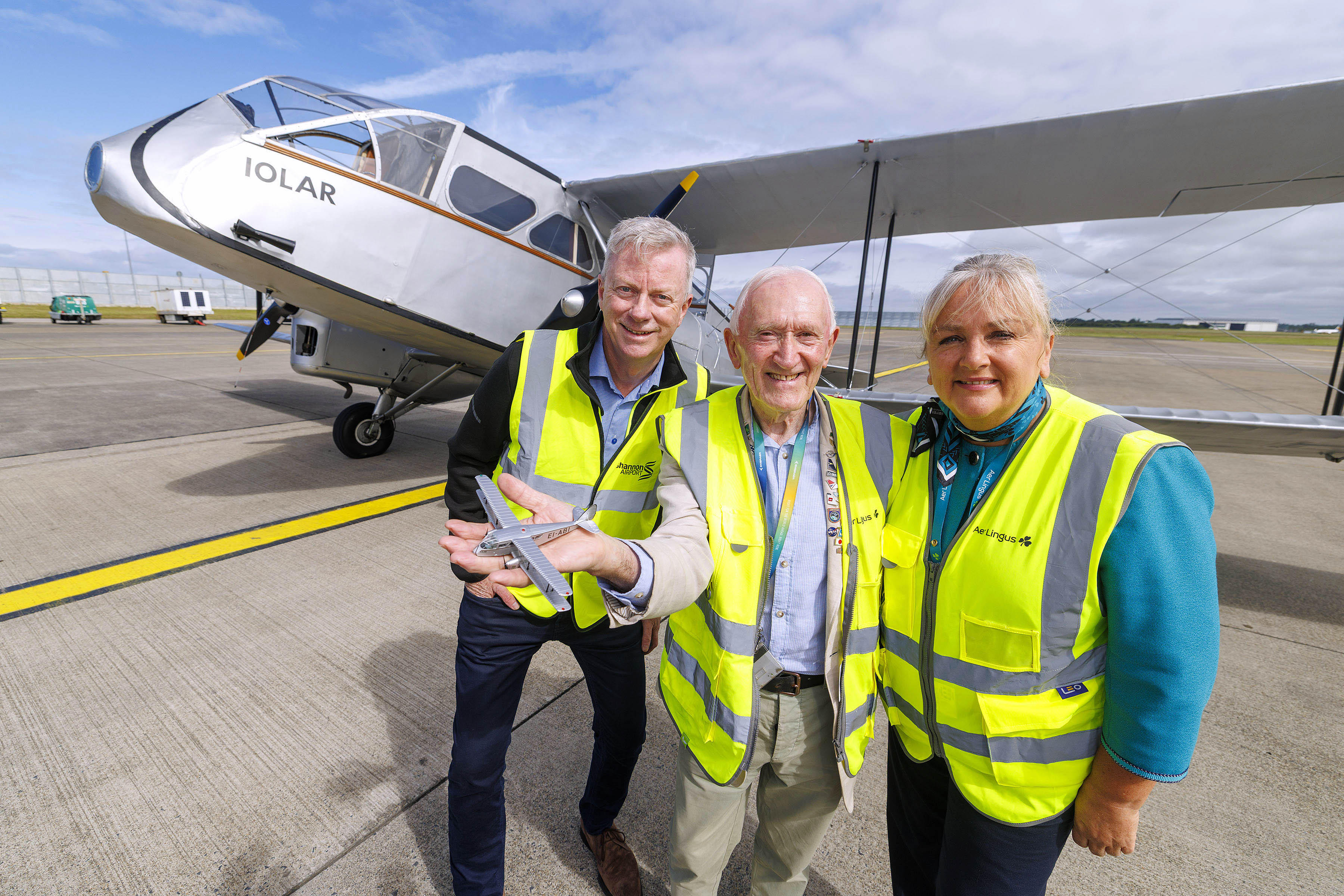 Historic Aer Lingus aircraft visits Shannon Airport in 90th anniversary year