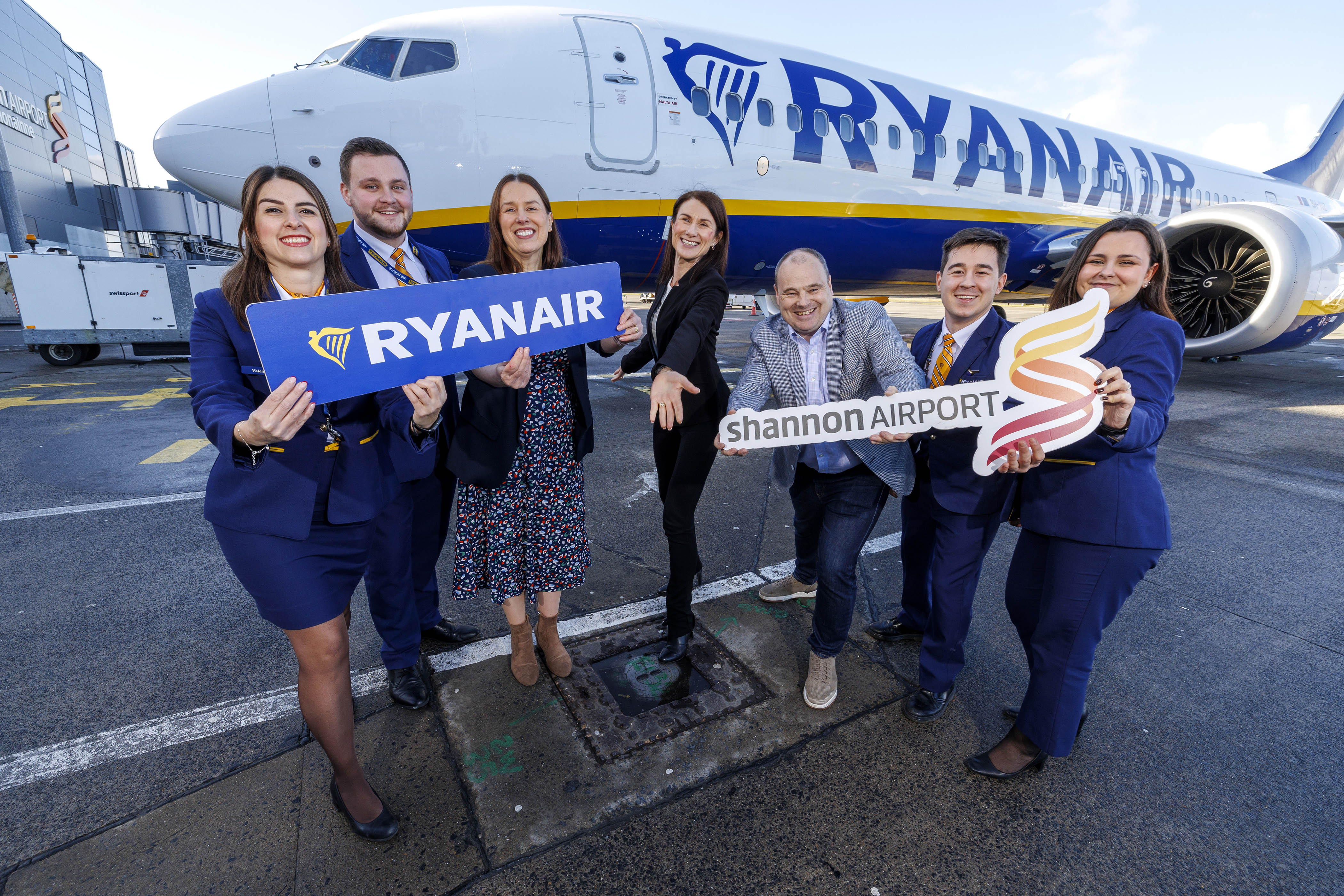 Shannon Airport welcomes Ryanair Summer ‘25 schedule launch - with new Madeira service and increased frequencies 