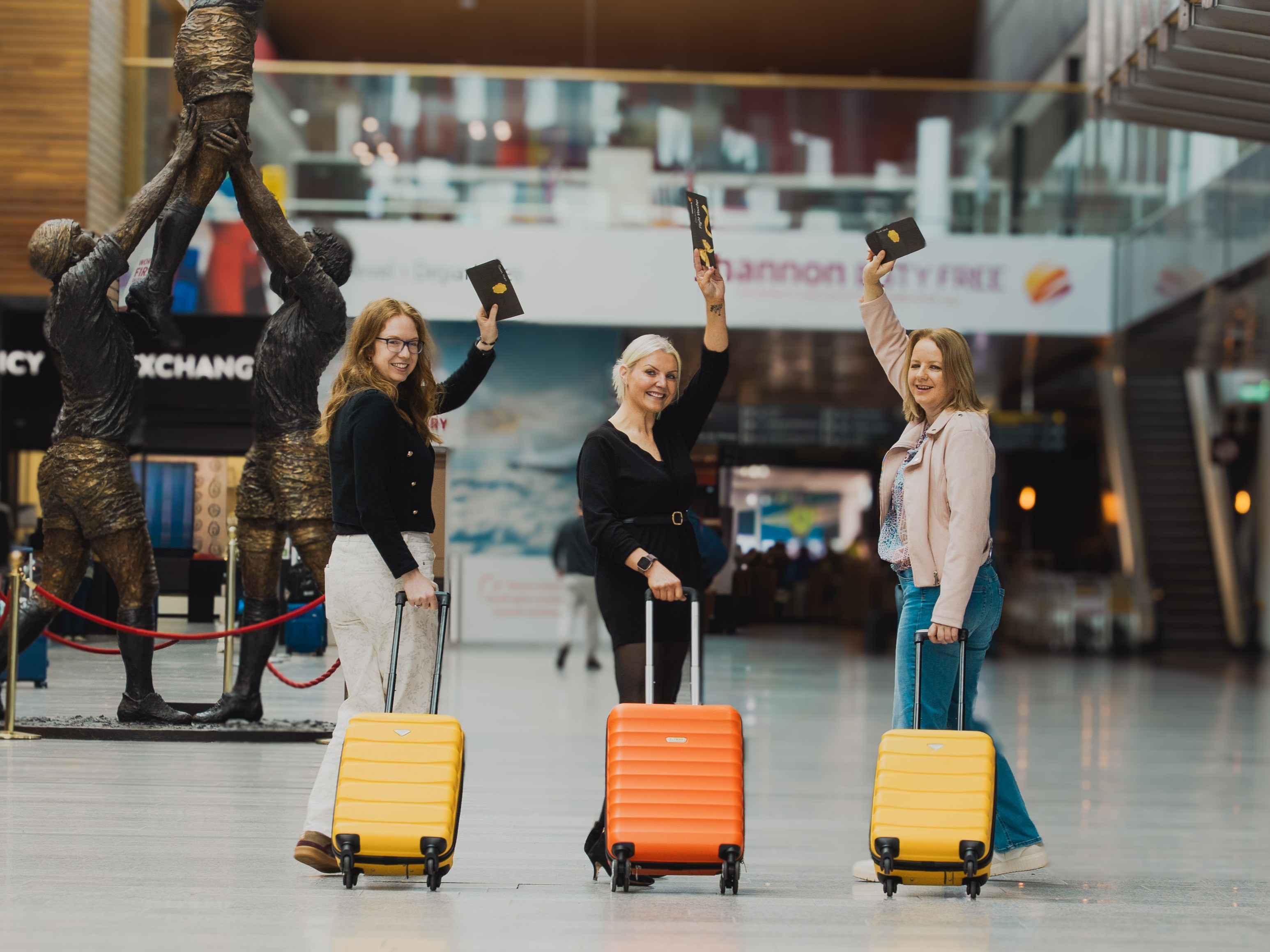 Shannon Airport Sends Lucky Winners Worldwide