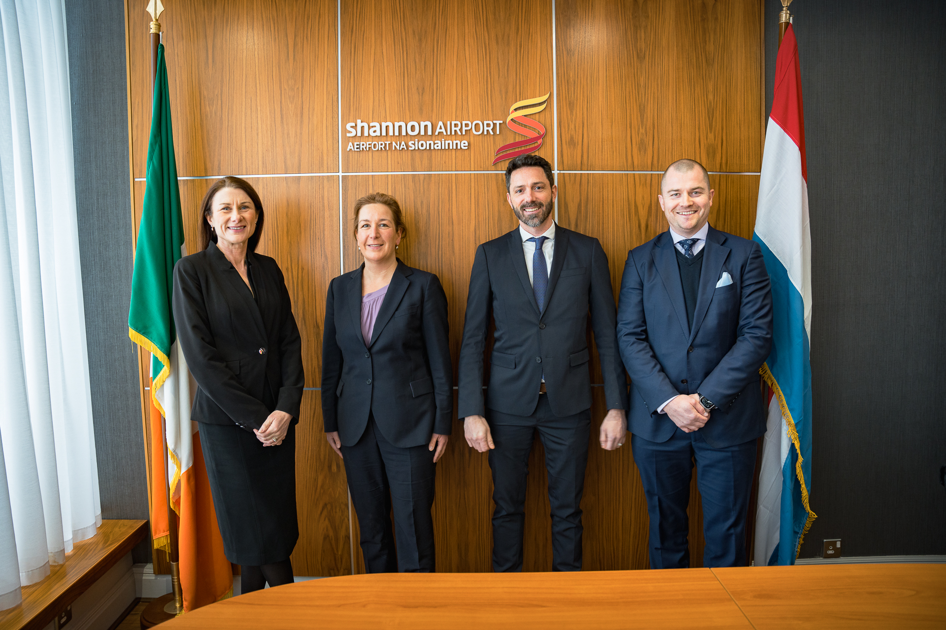 Inaugural visit to Shannon Airport for first resident Ambassador of Luxembourg